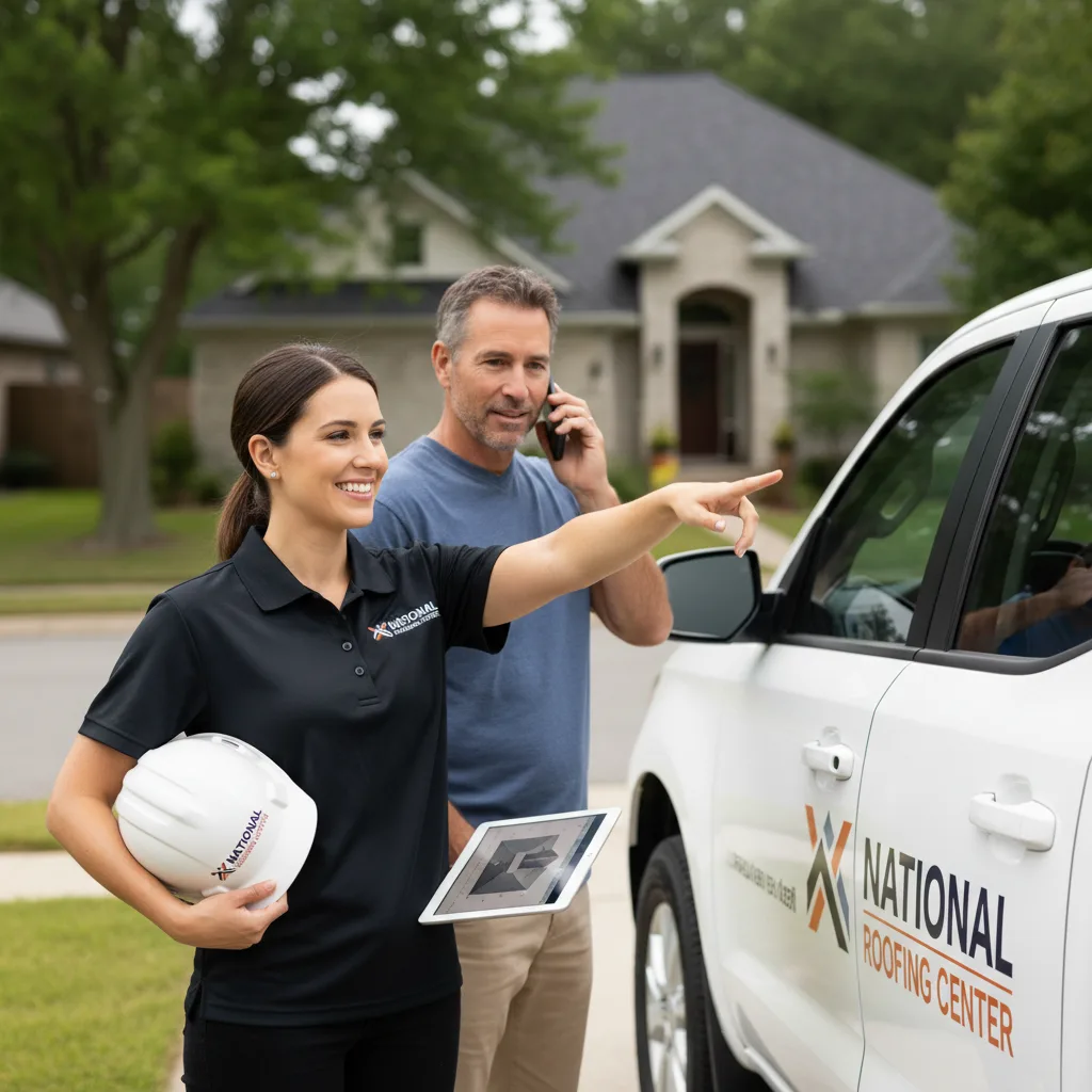 National Roofing Center customer support in Cedar